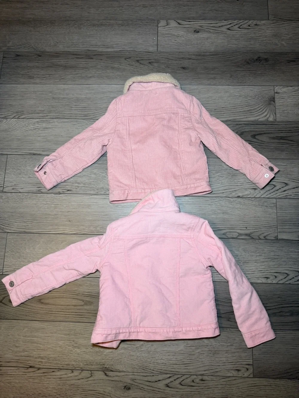 GAP Little Girl Pink Corduroy Sherpa Lined Jacket 4T 5T